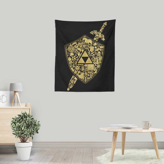 The Legend Continues - Wall Tapestry