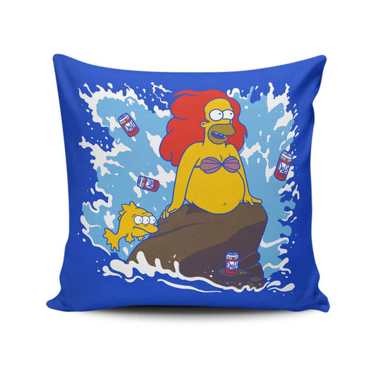 The Little Beerman - Throw Pillow