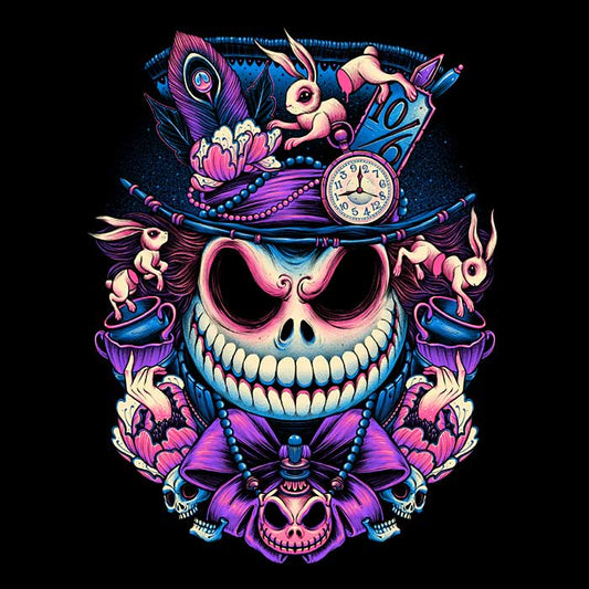 The Mad Skellington - 3/4 Sleeve Raglan T-Shirt