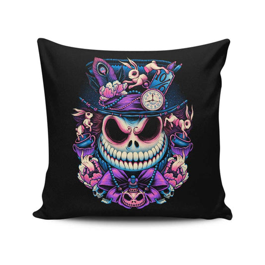The Mad Skellington - Throw Pillow