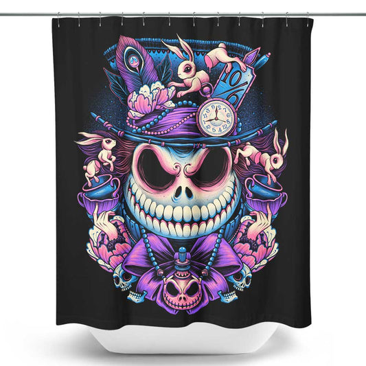 The Mad Skellington - Shower Curtain