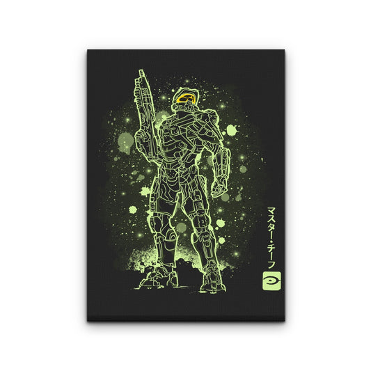 The Master Chief - Canvas Print