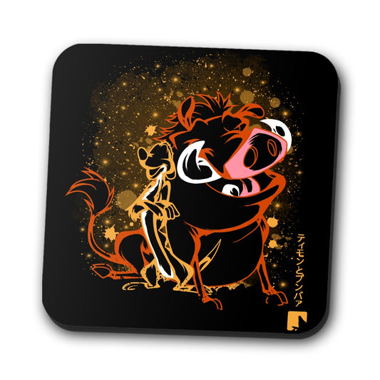 The Meerkat and Warthog - Coasters