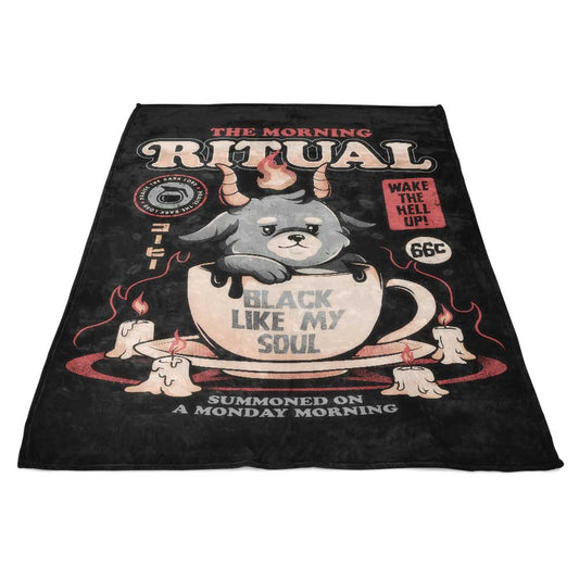 The Morning Ritual - Fleece Blanket