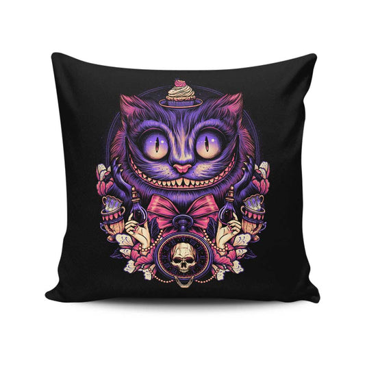 The Mysterious Smile - Throw Pillow