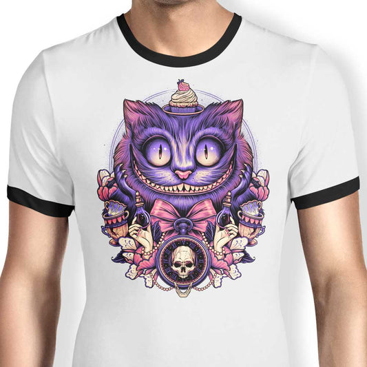 The Mysterious Smile - Ringer T-Shirt