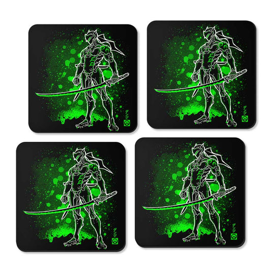 The Ninja (Alt) - Coasters