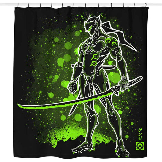 The Ninja (Alt) - Shower Curtain