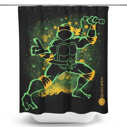 The Nunchaku - Shower Curtain