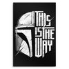 The Only Way - Metal Print