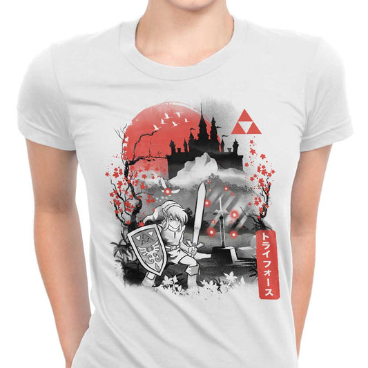 The Past Sumi-e - Women's Apparel