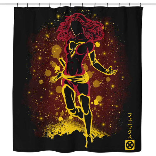 The Phoenix Rage (Alt) - Shower Curtain