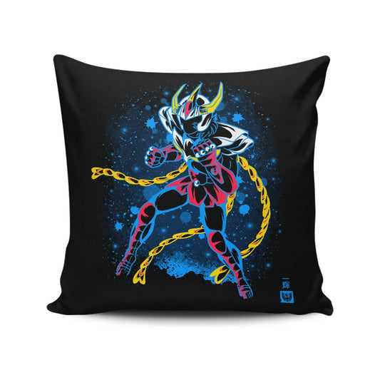 The Phoenix Saint - Throw Pillow