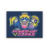 The Power Up Girls - Canvas Print