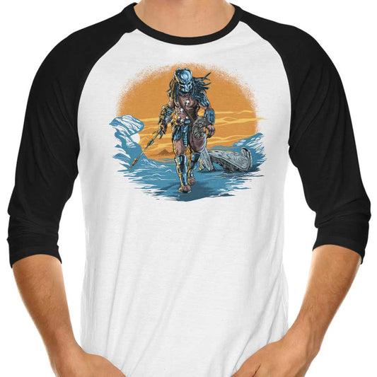 The Predalorian - 3/4 Sleeve Raglan T-Shirt