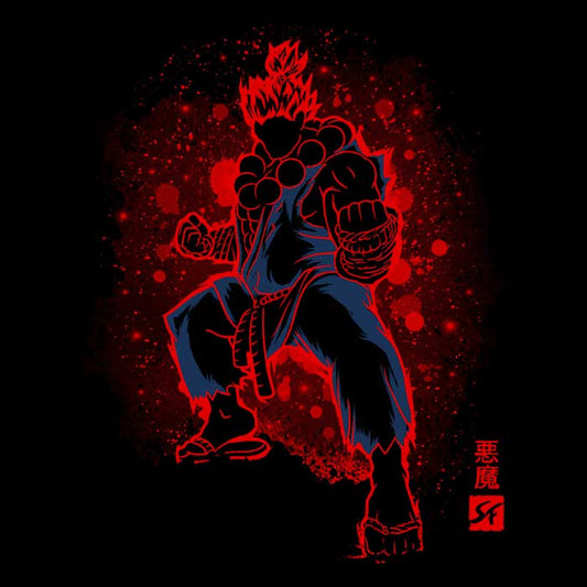 The Raging Demon - Fleece Blanket