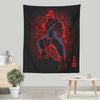 The Raging Demon - Wall Tapestry