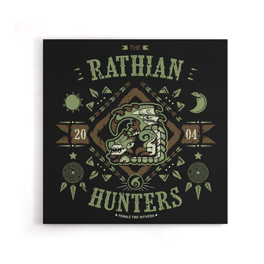The Rathian Hunters - Canvas Print