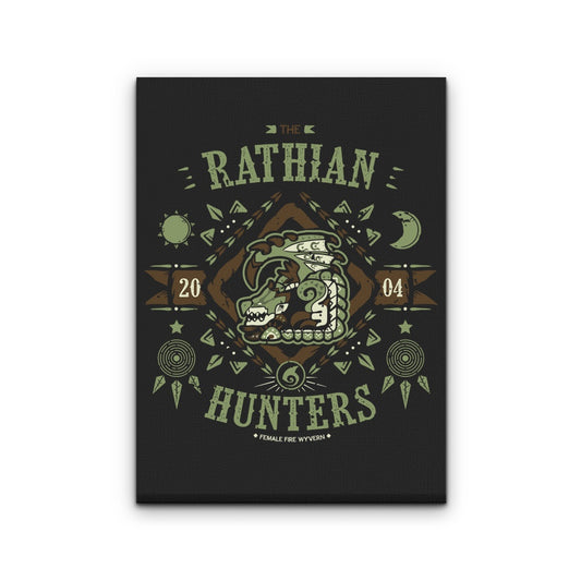 The Rathian Hunters - Canvas Print