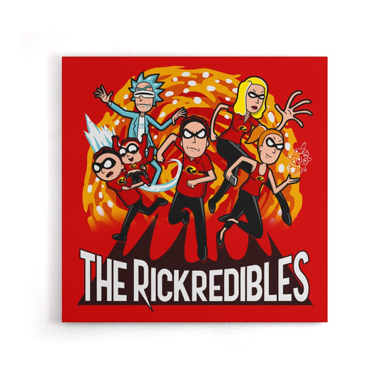 The Rickredibles - Canvas Print