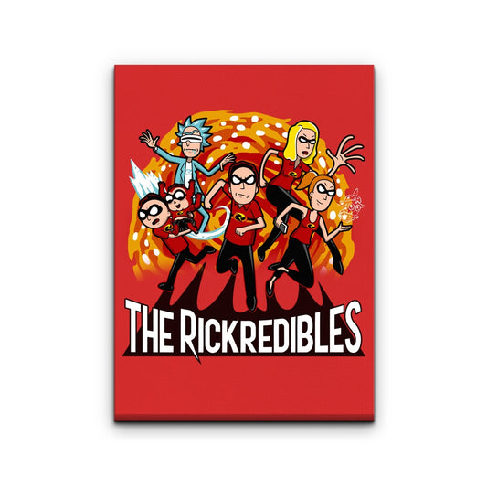 The Rickredibles - Canvas Print