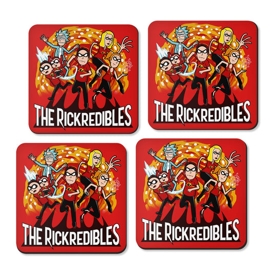 The Rickredibles - Coasters