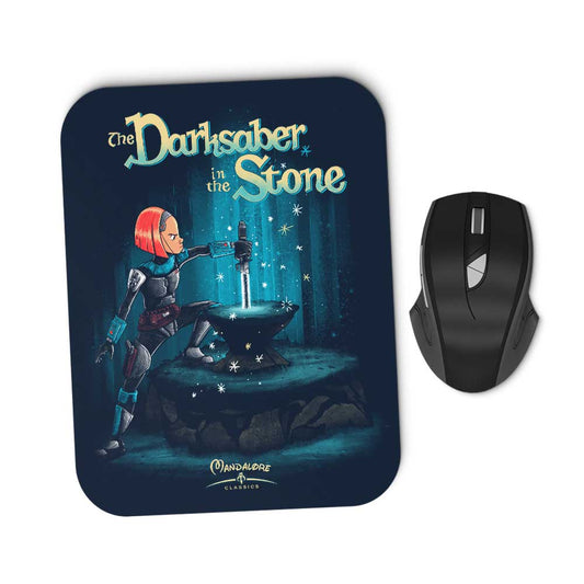 The Saber in the Stone - Mousepad