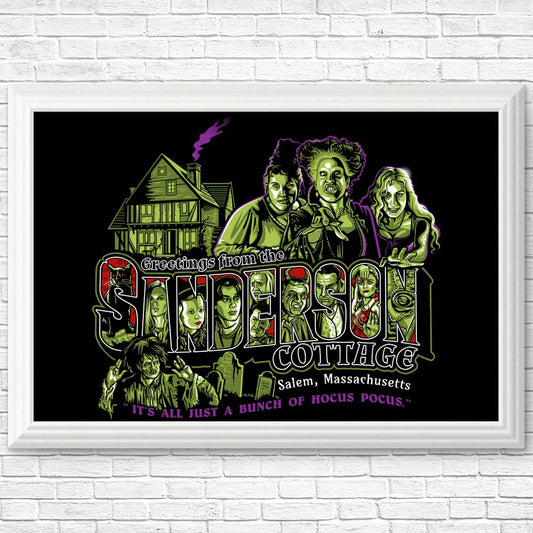 The Sanderson Cottage - Posters & Prints