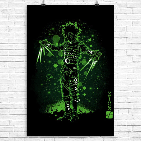 The Scissorhands (Alt) - Poster