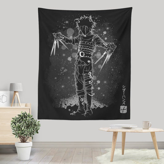 The Scissorhands - Wall Tapestry