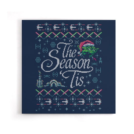 The Season 'Tis - Canvas Print