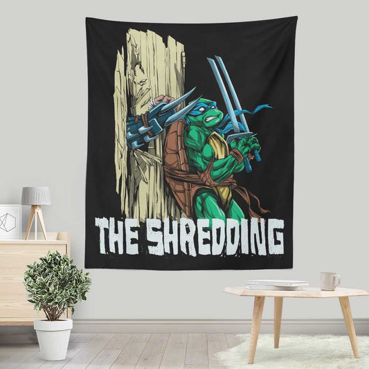 The Shredding - Wall Tapestry