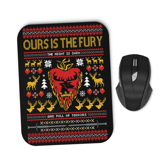 The Silent Night (is Dark and Full of Terrors) - Mousepad
