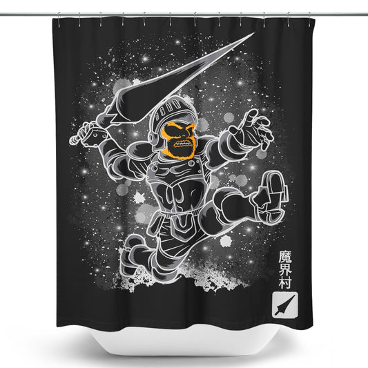The Silver Knight - Shower Curtain