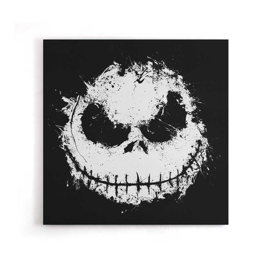 The Skeleton Grin - Canvas Print