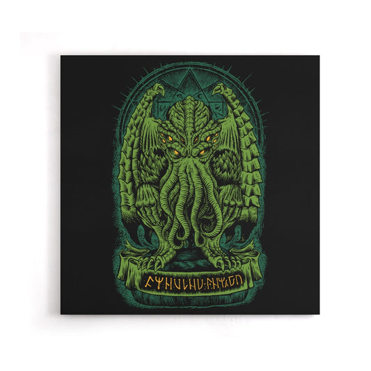 The Sleeper of R'lyeh - Canvas Print