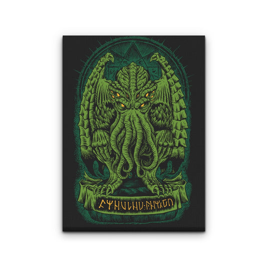 The Sleeper of R'lyeh - Canvas Print