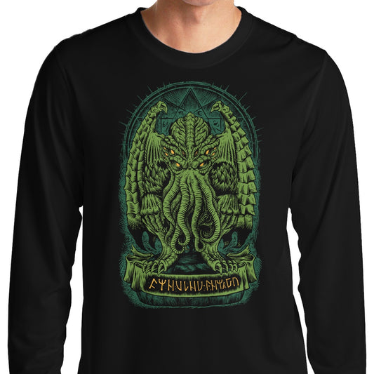 The Sleeper of R'lyeh - Long Sleeve T-Shirt