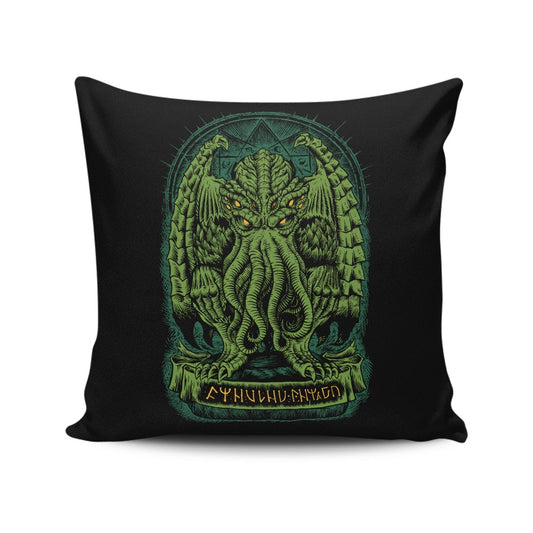 The Sleeper of R'lyeh - Throw Pillow