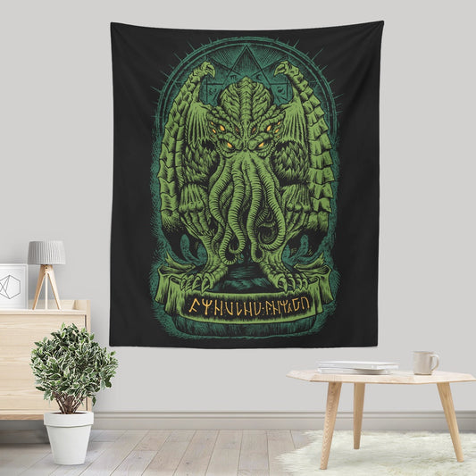 The Sleeper of R'lyeh - Wall Tapestry