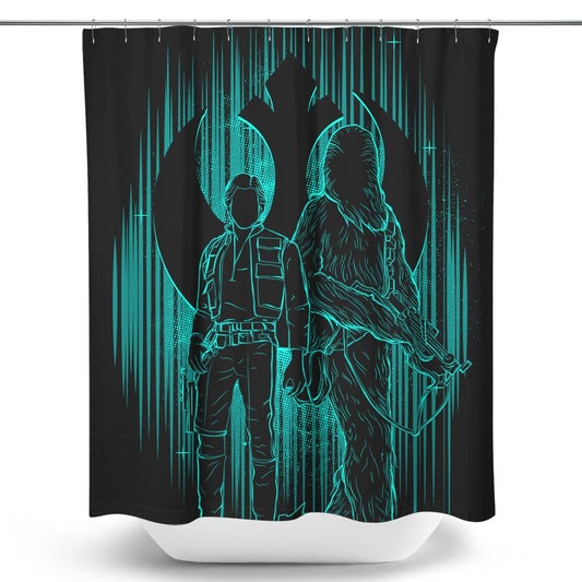 The Smuggler's Shadow - Shower Curtain