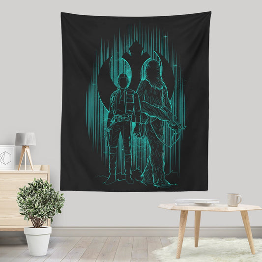 The Smuggler's Shadow - Wall Tapestry
