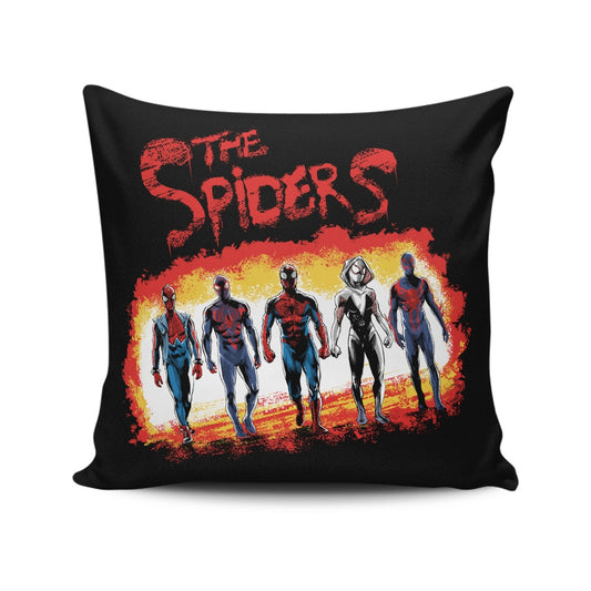 The Spiders - Throw Pillow