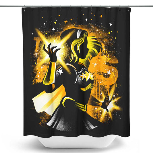 The Stellar Girl - Shower Curtain