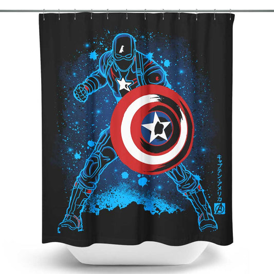 The Super Soldier - Shower Curtain