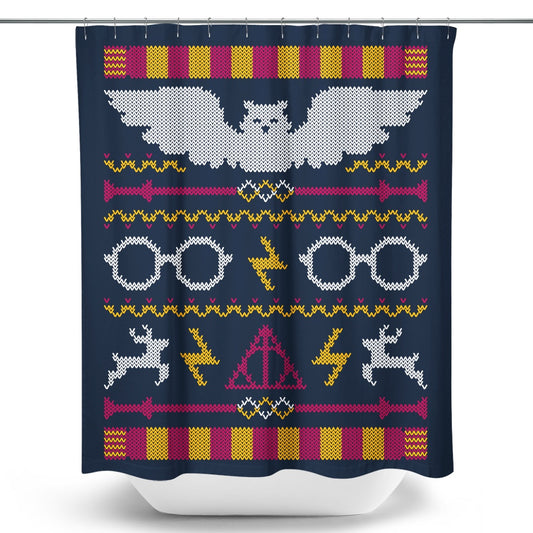 The Sweater that Lived - Shower Curtain