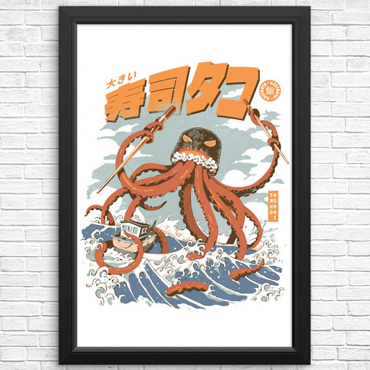 The Tako Sushi - Posters & Prints