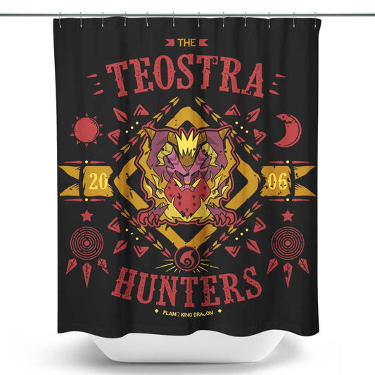 The Teostra Hunters - Shower Curtain