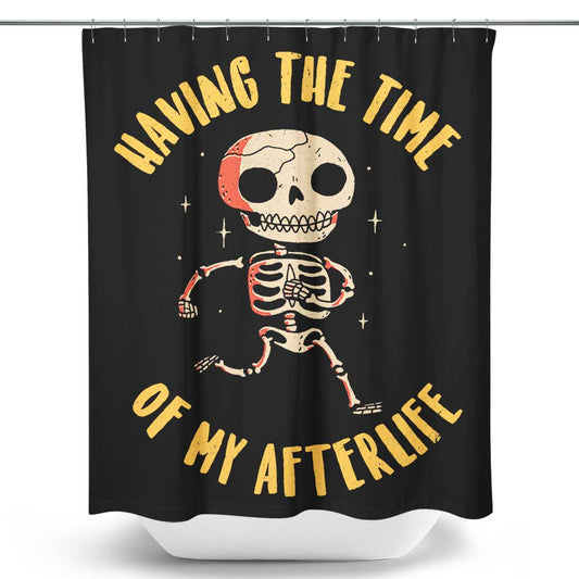 The Time of My Afterlife - Shower Curtain