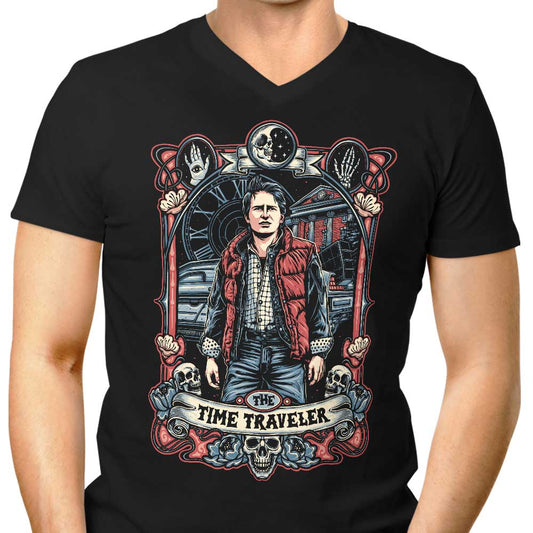 The Time Traveler - Men's V-Neck